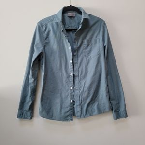 ASOS Mens Button Down Longsleeve Sage Green Size Small